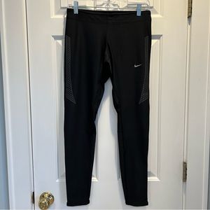 NWT Nike Women’s Running Leggings Black Dri-Fit Medium